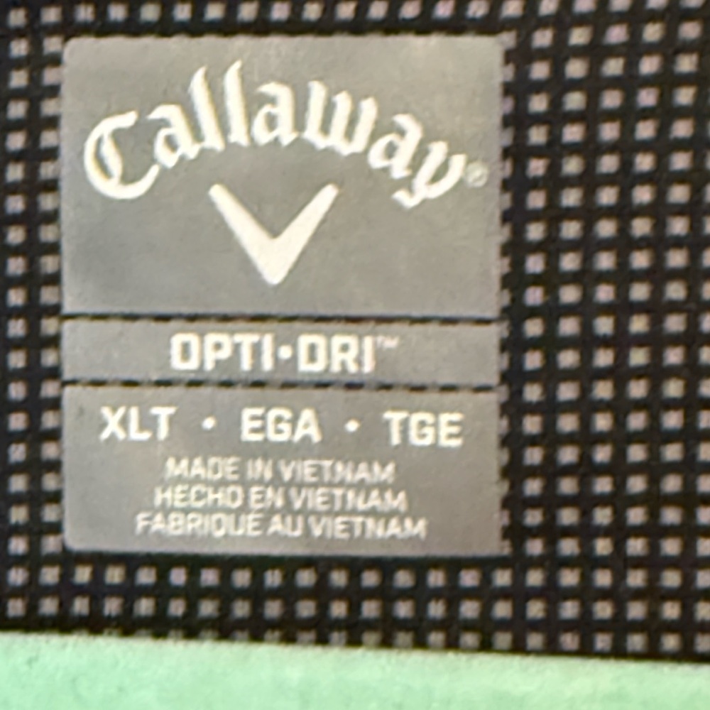 Callaway Golf Shirt Black XL - Picture 5 of 6